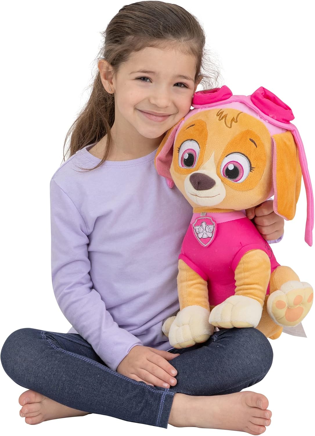 Paw Patrol Skye Kids Bedding Super Soft Plush Cuddle Pillow Buddy, One Size, (Official) Nickelodeon Product By Franco 24hrsmart